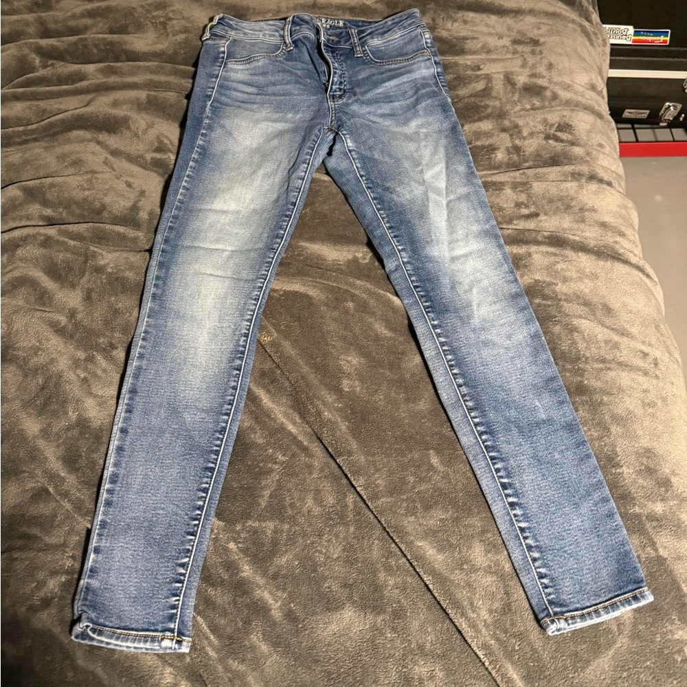 Size 8 American Eagle Curvy Jegging Jeans